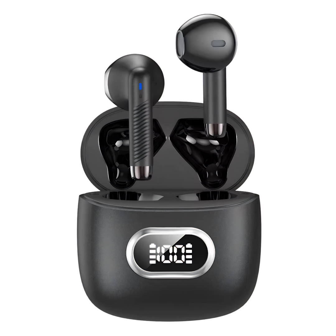 Căști Wireless HE-050 — Bluetooth 5.3, 20 ore Autonomie, IPX4